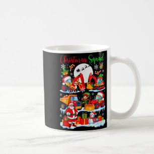 Taza De Café Camiones Excavadoras Construcción Equipo Navidad S