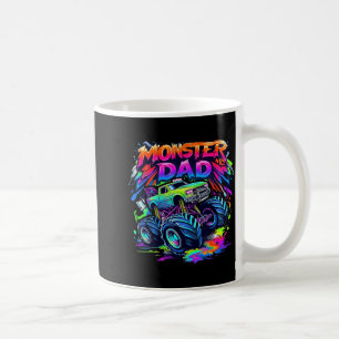 Taza De Café Camioneta Monstruo Papá Familia Camioneta Monstruo