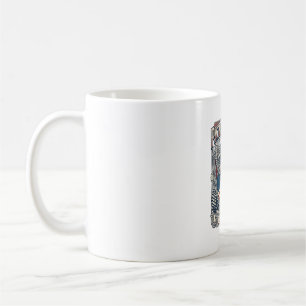 Taza De Café Camioneta Monstruo Patriótica 1776 Fuera de Carret