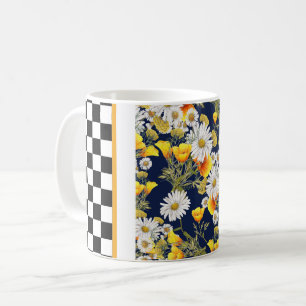 Taza De Café Camionetas Chamomiles