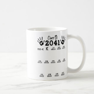 Taza De Café Camisa Cl de 2041 Crece Conmigo Huella de Mano Pre