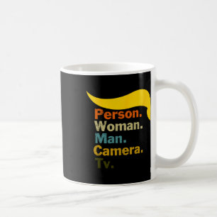 Taza De Café Camisa Cognitiva Trump Wor De La Cámara De Hombre