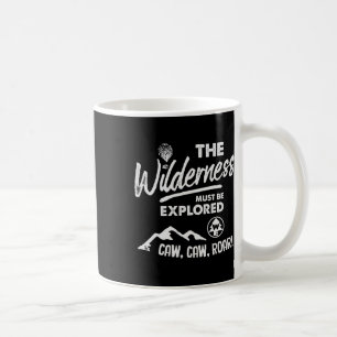 Taza De Café Camisa de camping Explorador del desierto divertid