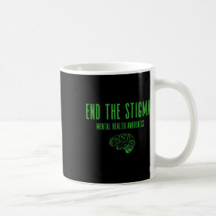 Taza De Café Camisa de Concienciación sobre la Salud Mental - E