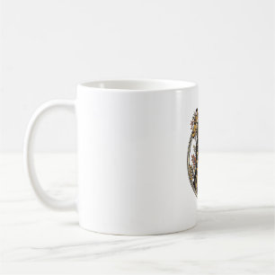 Taza De Café Camisa de diseño de grabado vintage de la loca dam