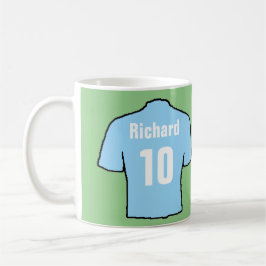 Taza De Café Camisa de fans del Sky Blue Football