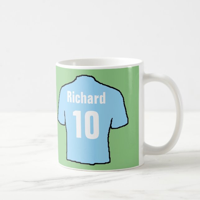 Taza De Café Camisa de fans del Sky Blue Football (Derecha)