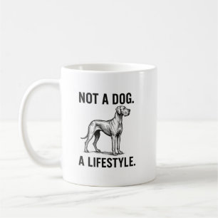 Taza De Café Camisa de Gran Danés – “No es un perro. Un estilo