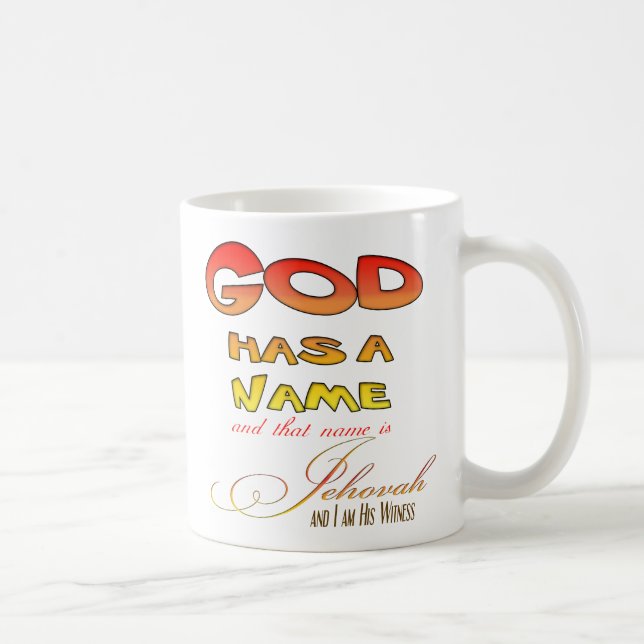 Taza De Café Camisa de los testigos de Jehová (Derecha)