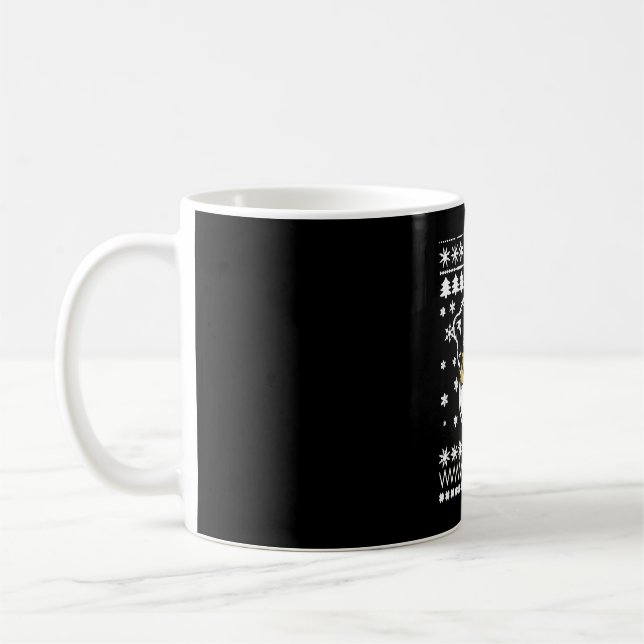 Taza De Café Camisa de Navidades Pastores de Australia (Izquierda)