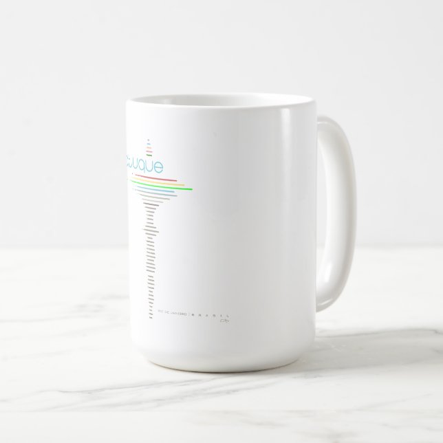 Taza De Café Camisa de palabras - Batuque (Anverso derecho)
