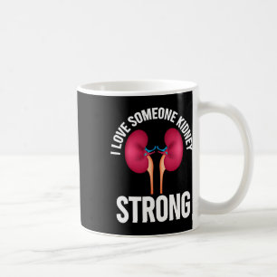 Taza De Café Camisa de sensibilización sobre la enfermedad rena