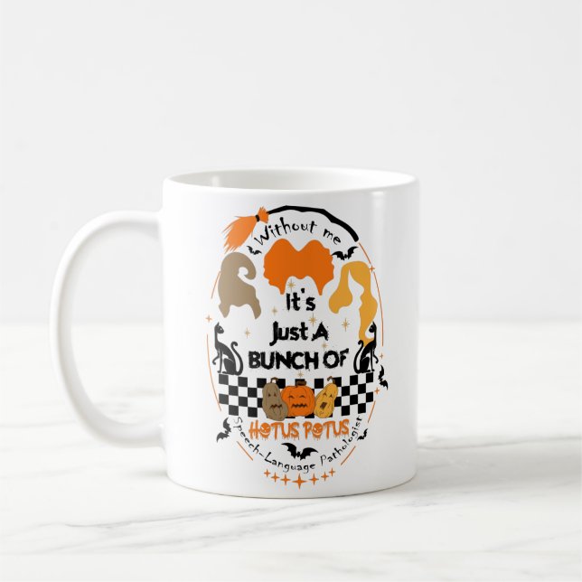 Taza De Café Camisa de terapia del habla, terapia del habla (Izquierda)