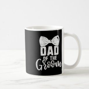 Taza De Café Camisa del padre del novio para hombres lazo de fi