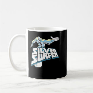 Taza De Café Camisa Esencial para Surfista Plateado
