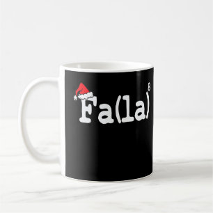 Taza De Café Camisa Fa La 8 - Math Teacher Navidades Shirt Fa L