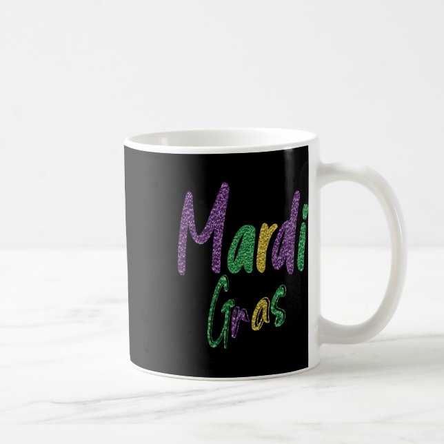 Taza De Café Camisa Fiesta Mardi Gras (Derecha)