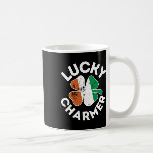 Taza De Café Camisa Lucky Charmer Niños Niñas Divertido St. Pat