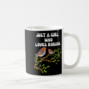 Taza De Café Camisa Robins Amante de las Aves Colorido Regalo