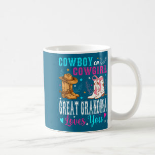 Taza De Café Camisa Vaquero Vaquera Bisabuela Ama