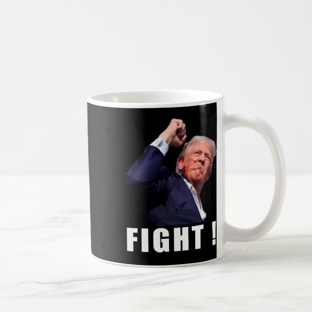 Taza De Café Camisas de disparo Intentan Disparo Inacional (Derecha)