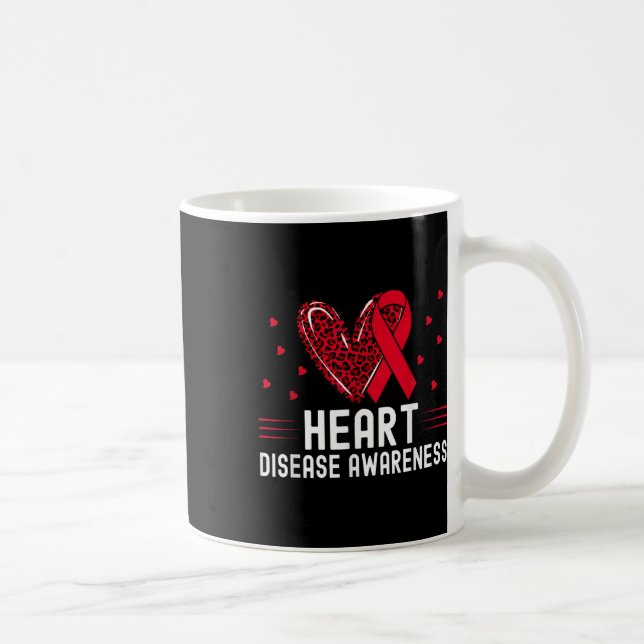 Taza De Café Camisas De Sensibilización Sobre Enfermedades Card (Derecha)