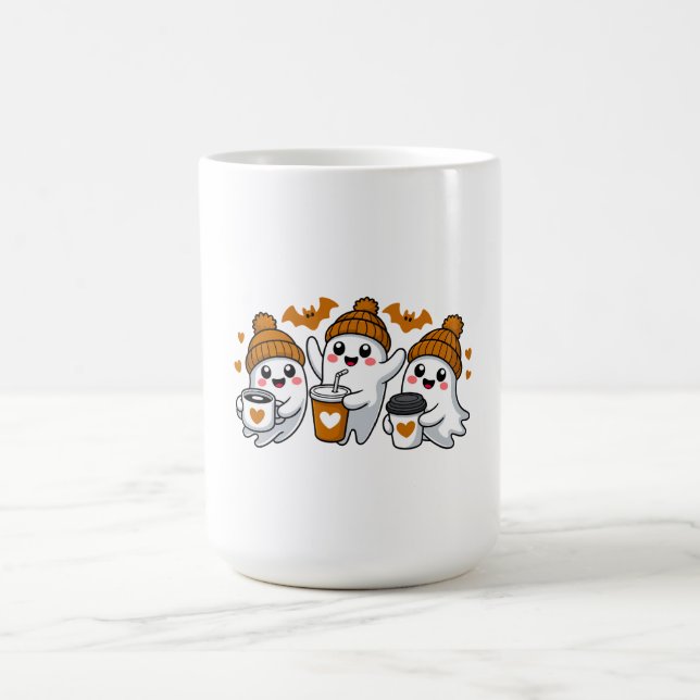 Taza De Café Camisas Tee, Camisetas, Camisetas Ghost De Mamá, (Centro)
