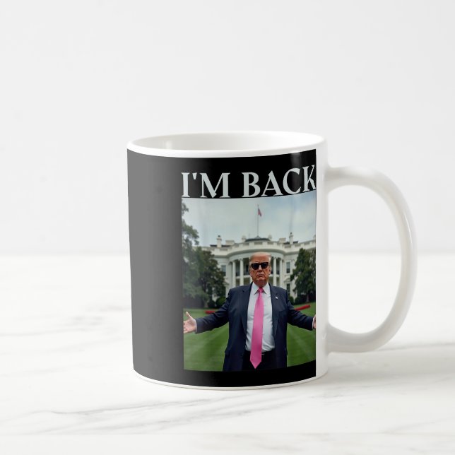 Taza De Café Camisas Trump 2025 Para Niños Hombres Mujeres (Derecha)