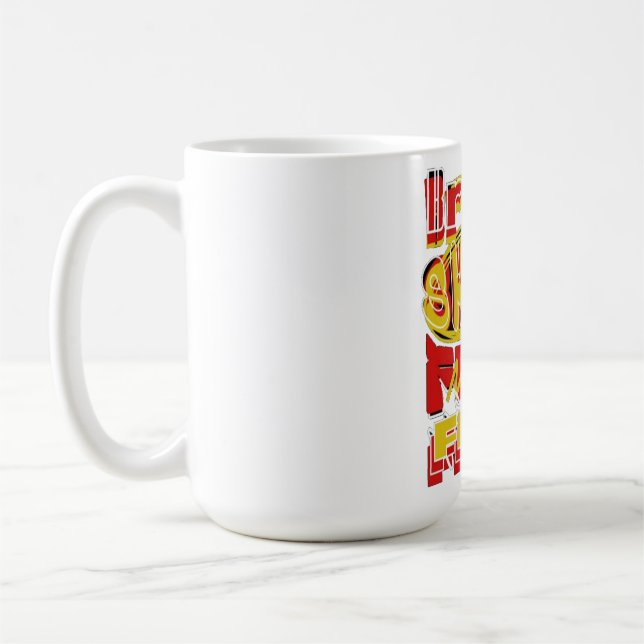 Taza De Café Camiseta (Izquierda)