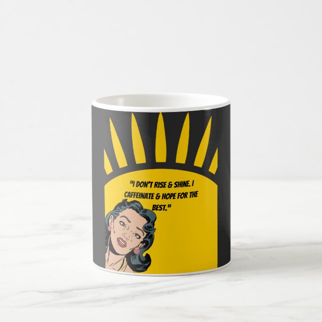Taza De Café Camiseta (Centro)