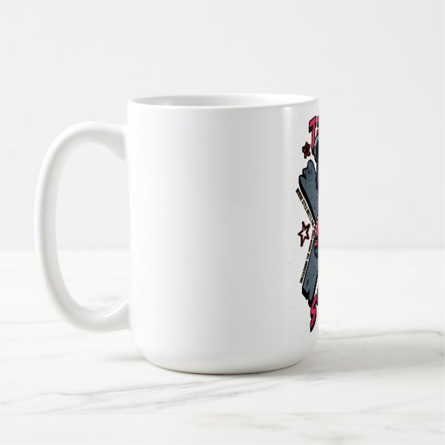 Taza De Café Camiseta (Izquierda)
