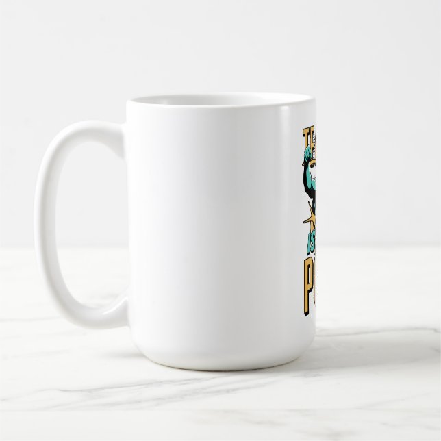 Taza De Café Camiseta (Izquierda)