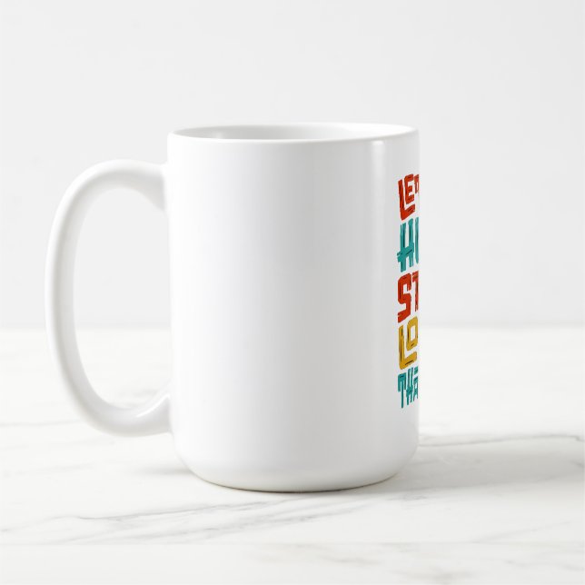 Taza De Café Camiseta (Izquierda)