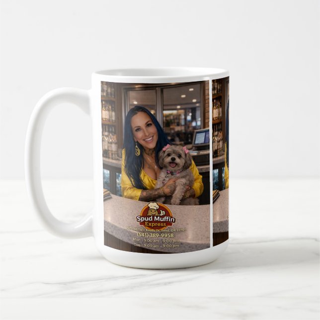 Taza De Café camiseta (Izquierda)