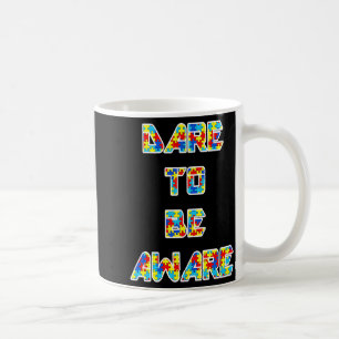 Taza De Café Camiseta 1 T de Concienciación sobre el Autismo At