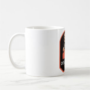 Taza De Café Camiseta activa de la torre de los demonios Wyomin