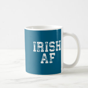 Taza De Café Camiseta Af Irlandesa Vintage Hombres Mujeres San