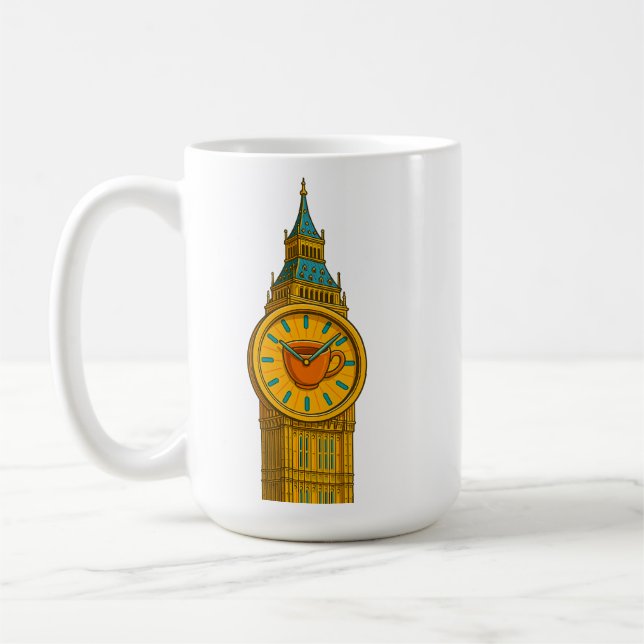 Taza De Café Camiseta beg ben (Izquierda)