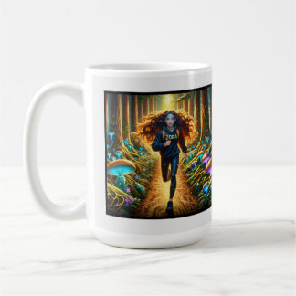 Taza De Café camiseta blanca PRELIGION con Zora Run Preligion
