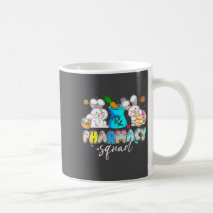 Taza De Café Camiseta Bonita Conejo Farmacéutico Equipo de Farm