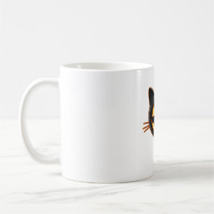 Taza De Café Camiseta clásica de Emoji de Jack o'Lantern de gat