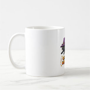 Taza De Café Camiseta clásica de gato negro de brujas
