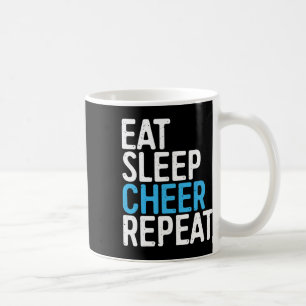 Taza De Café Camiseta Come Duerme Anima Repite Animadora Lidera