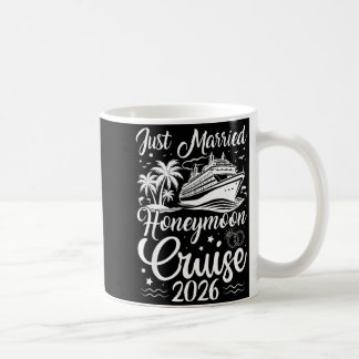 Taza De Café Camiseta Crucero de Luna de Miel Parejas Casadas