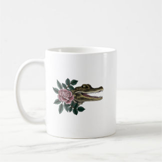 Taza De Café Camiseta Cute Alligator Classic