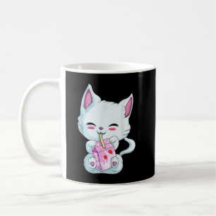 Taza De Café Camiseta Cute Cat Strawberry Milrt Para Mujeres Ch