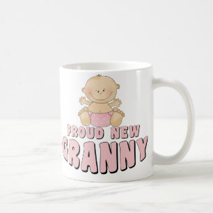 Taza De Café Camiseta de Abuela Orgullosa Nueva