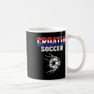 Taza De Café Camiseta de aficionados de fútbol de Croacia - Apo