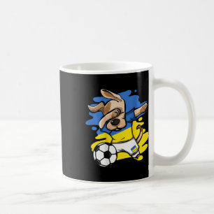 Taza De Café Camiseta de aficionados de fútbol de Ucrania con p