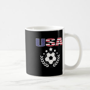 Taza De Café Camiseta de aficionados de fútbol orgullosos de Am